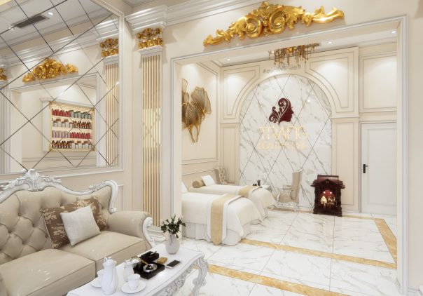 Thiết kế thẩm mỹ viện trang